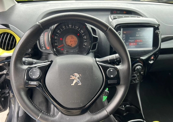 Peugeot 108 cena 19900 przebieg: 84000, rok produkcji 2018 z Biecz małe 154